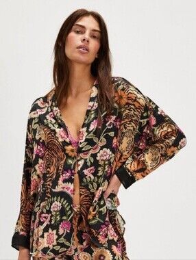 Free People Dreamy Days Pajama Top